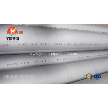 ASTM A312 TP317L Stainless Steel Seamless Pipe